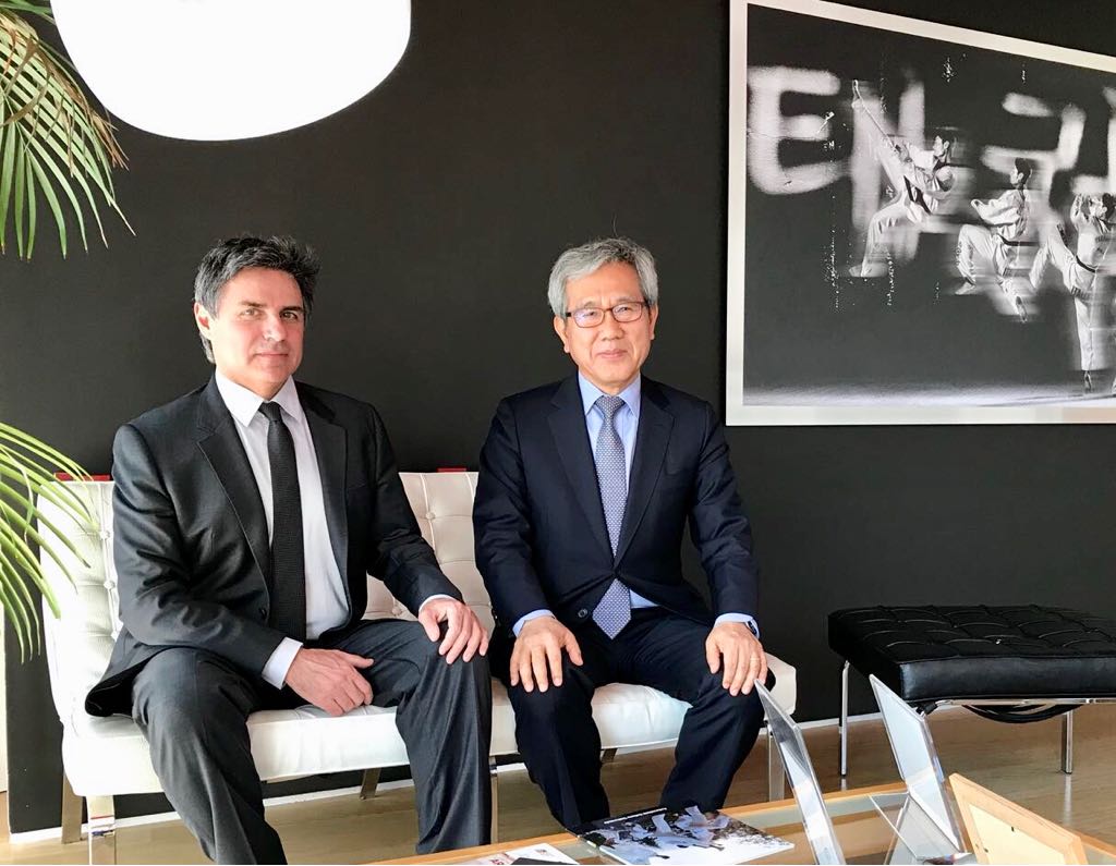 Il nuovo Ambasciatore di Corea presso la Santa Sede incontra Angelo Cito