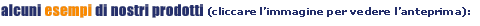esempi di materiale promozionale